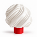 Red Cloudy Table Lamp