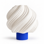 Blue Cloudy Table Lamp