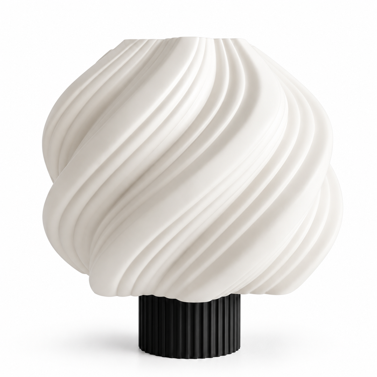 Black Cloudy Table Lamp