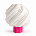 Magenta Cloudy Table Lamp