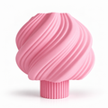 SAKURA PINK CLOUDY TABLE LAMP — SOLID