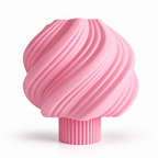 SAKURA PINK CLOUDY TABLE LAMP — SOLID
