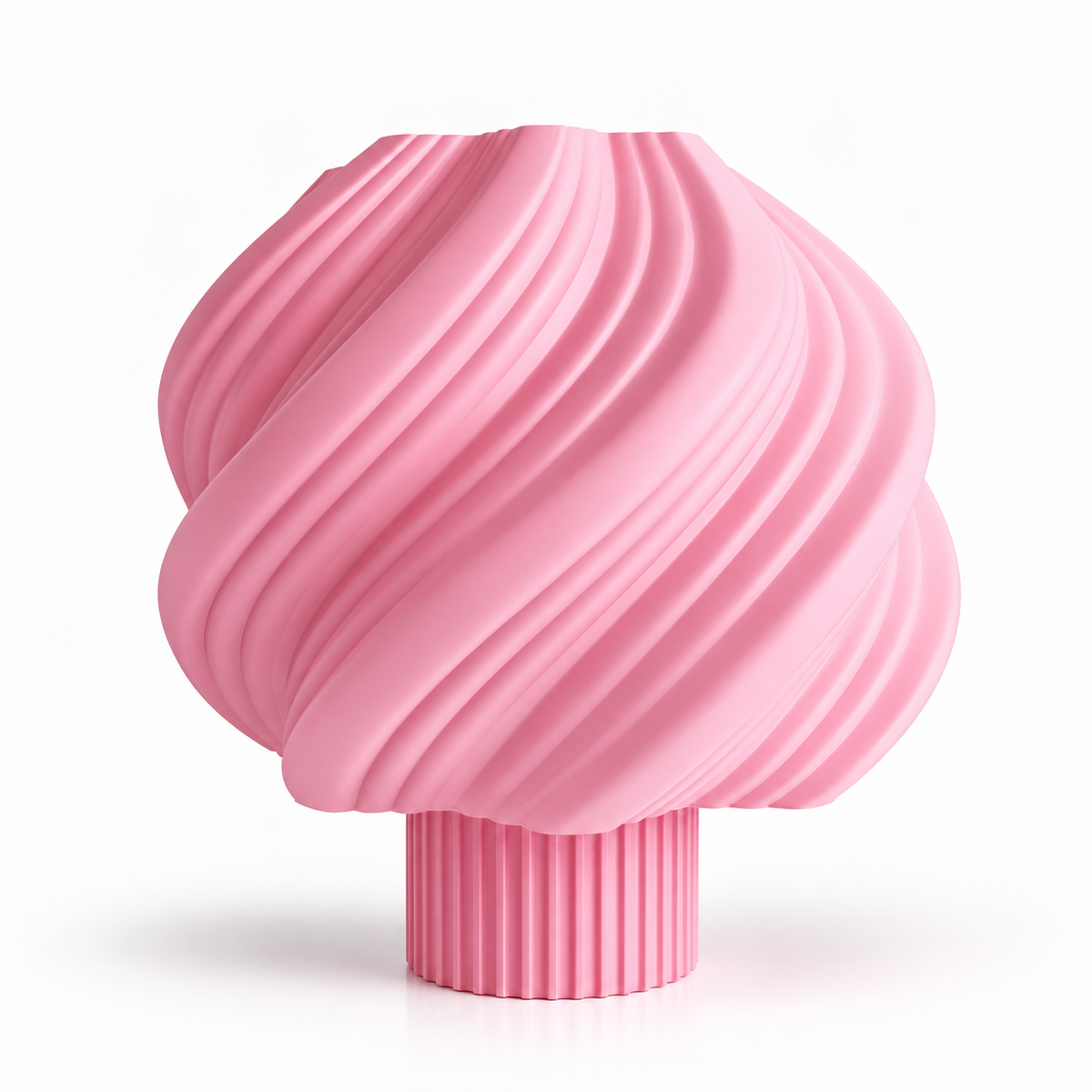 SAKURA PINK CLOUDY TABLE LAMP — SOLID